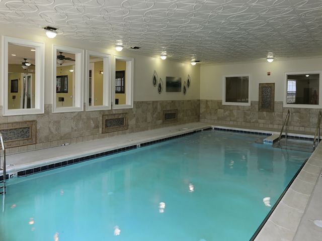 Spacious indoor pool at Alta at Jonquil.